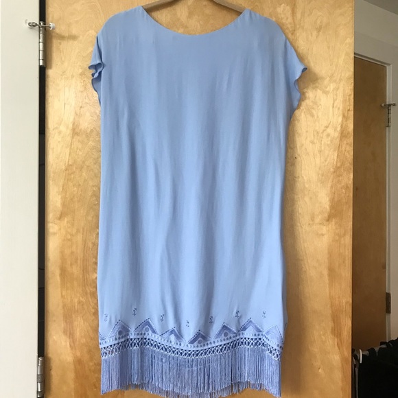 Fringe Shift Dress Twelfth Street Cynthia Vincent - Picture 5 of 8